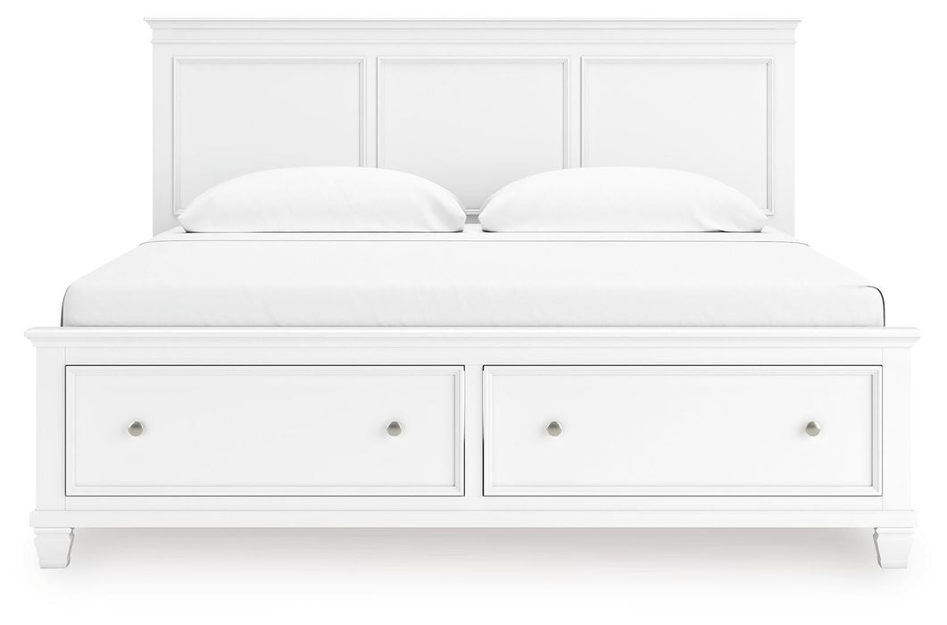 Fortman King Panel Storage Bed