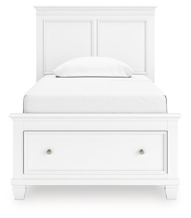 Ashley Express - Fortman Twin Panel Storage Bed