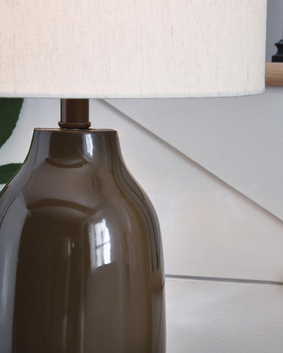 Ashley Express - Jyler Terracotta Table Lamp (1/CN)