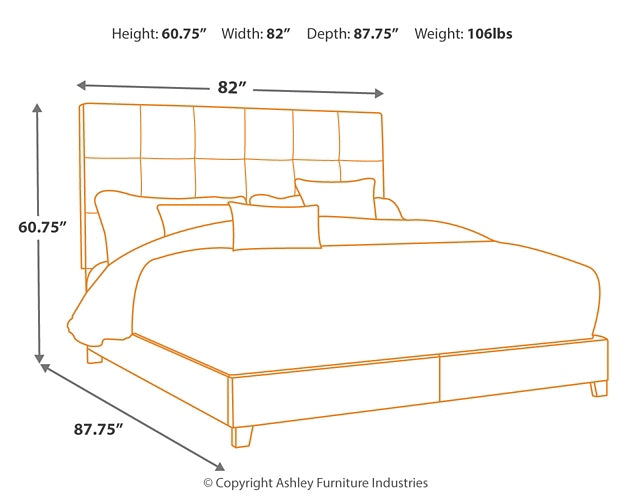 Ashley Express - Dolante  Upholstered Bed