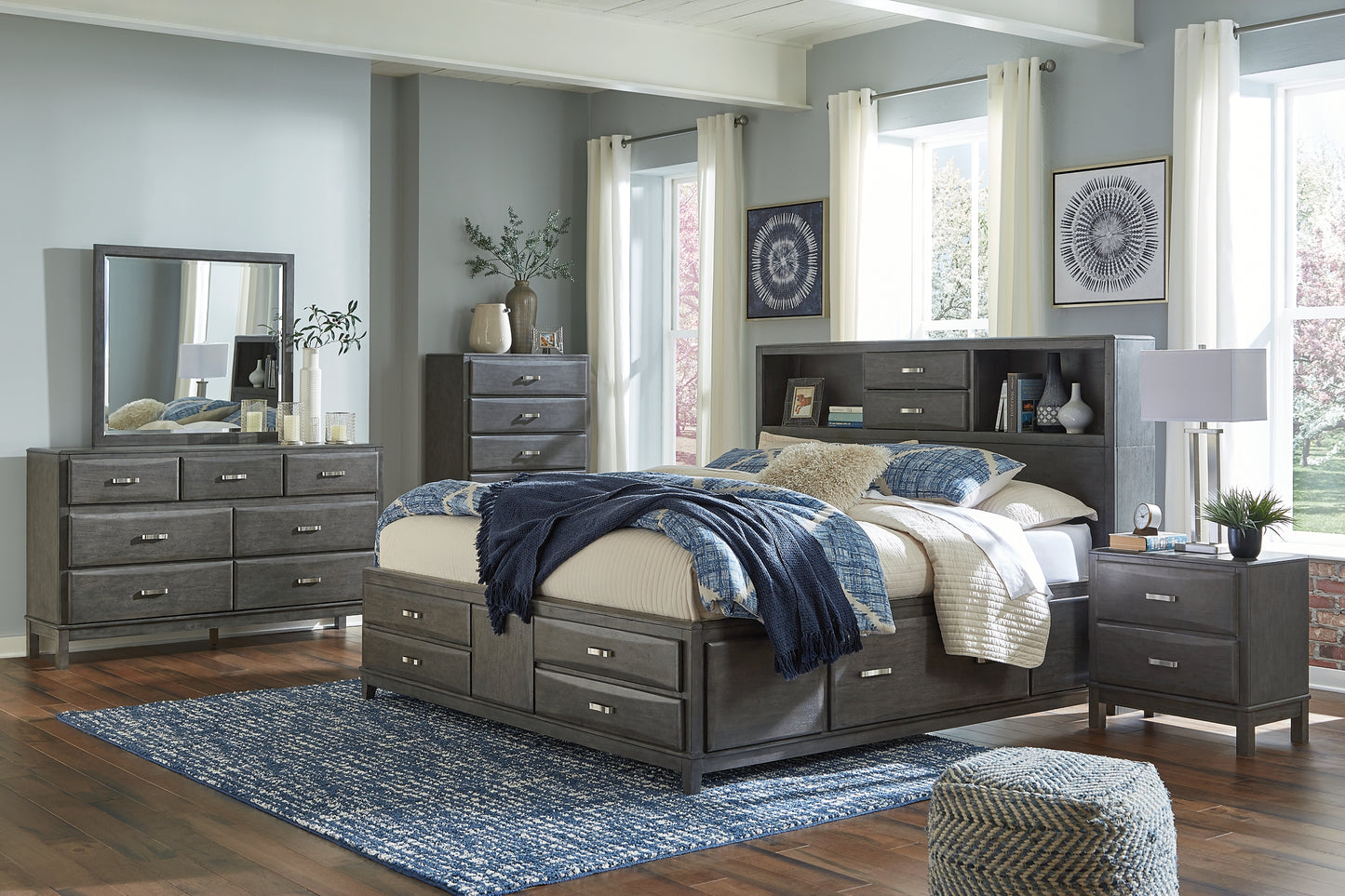 Ashley Express - Caitbrook  Storage Bed With 8 Drawers