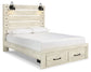 Cambeck  Panel Bed With 2 Storage Drawers