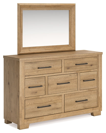 Galliden Dresser and Mirror