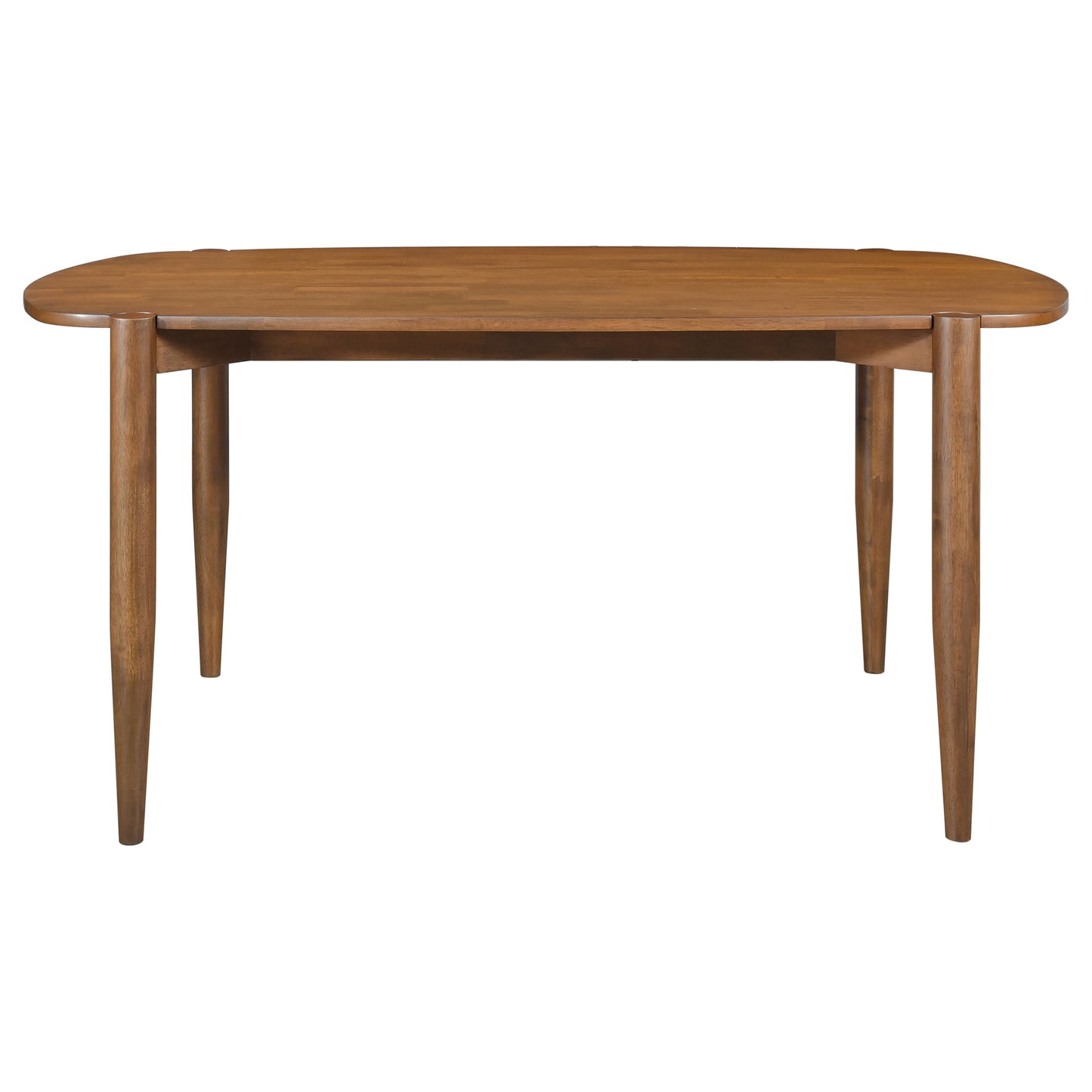 Dortch Oval Solid Wood Dining Table Walnut