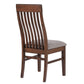 Briarwood Slat Back Dining Side Chair Mango Oak and Brown (Set of 2)